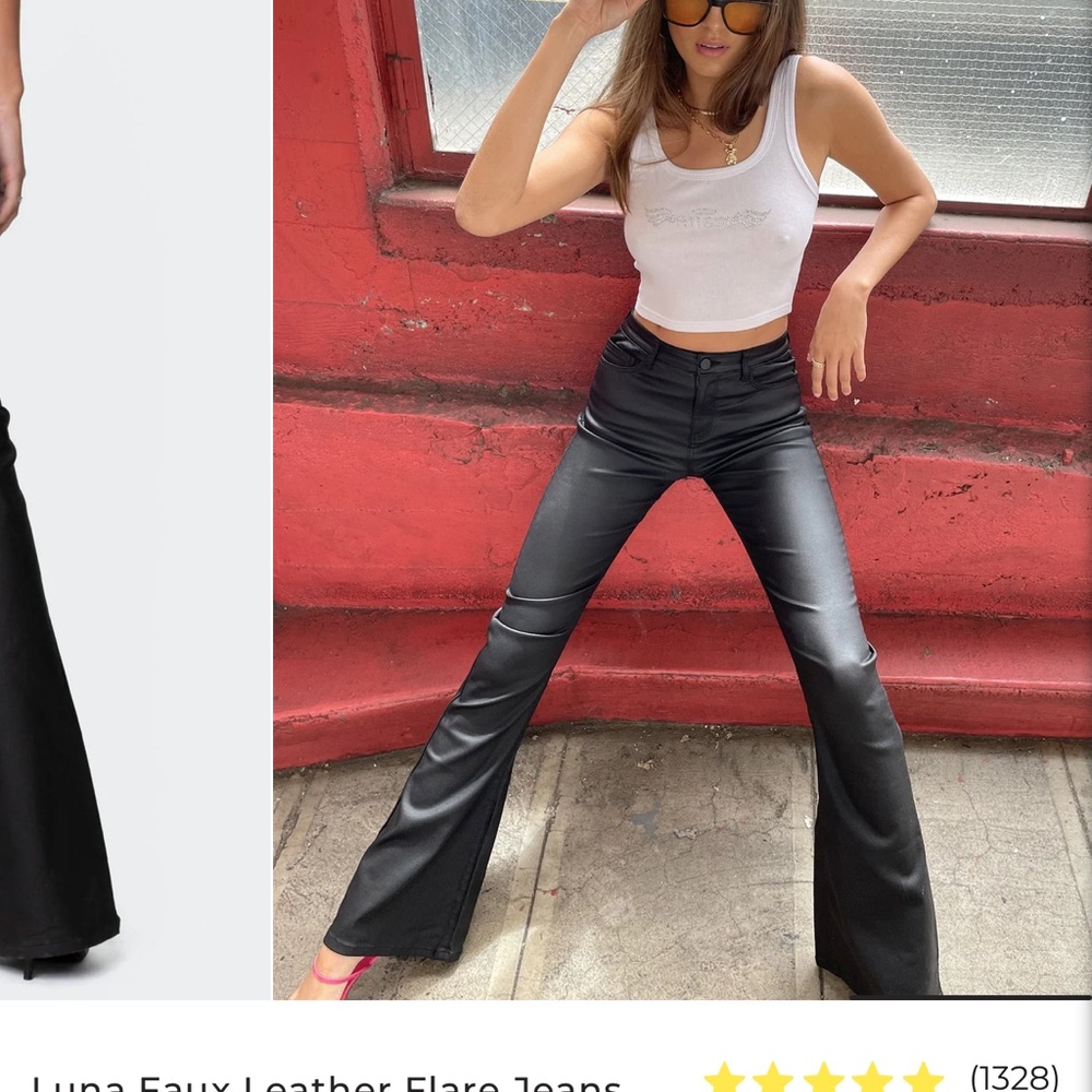 Edikted Leather pants